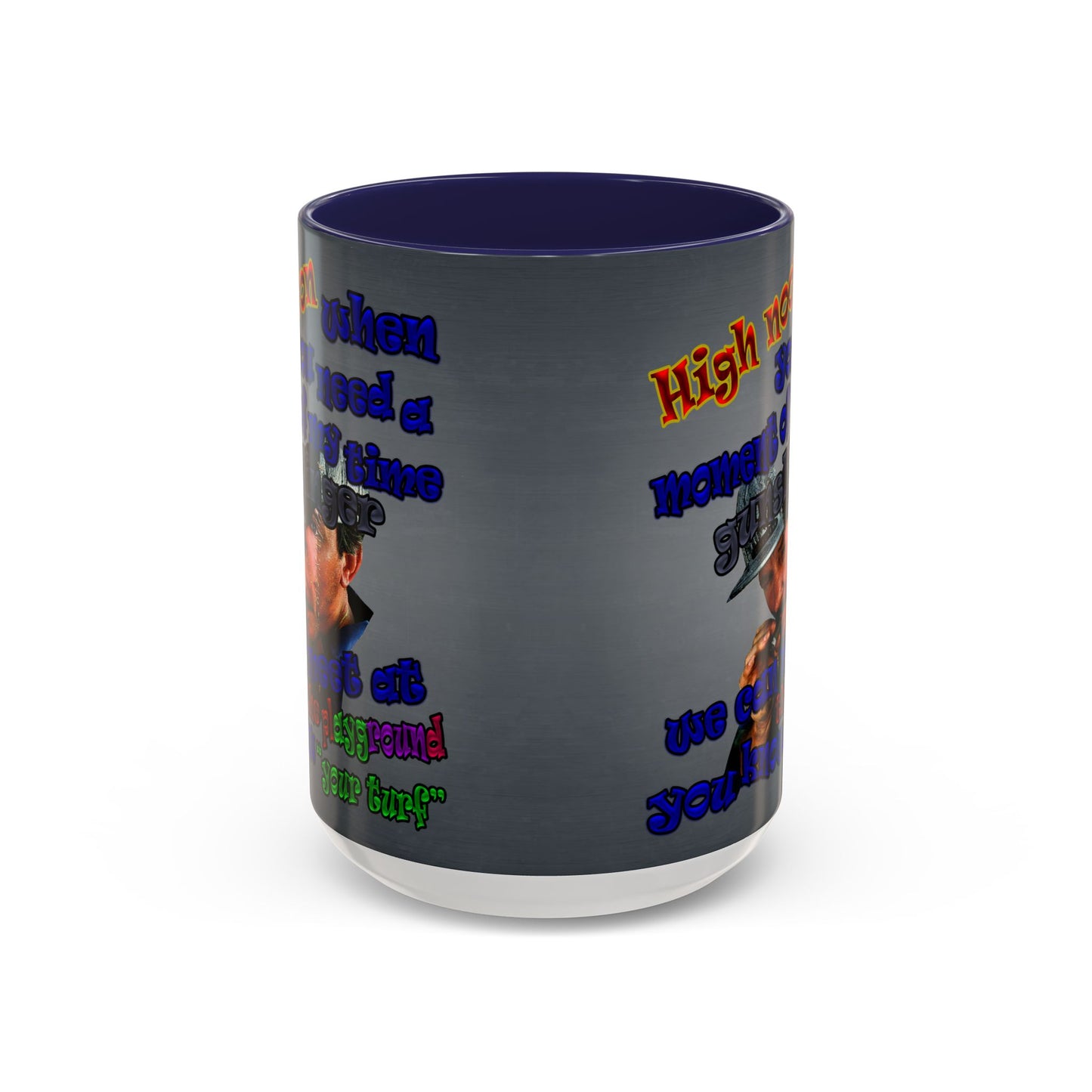 high noon - Accent Mug (grey-light grey)