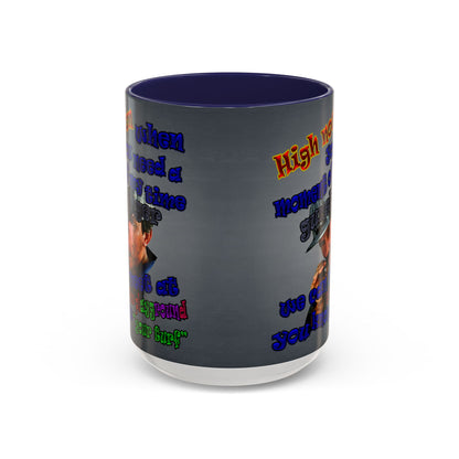 high noon - Accent Mug (grey-light grey)