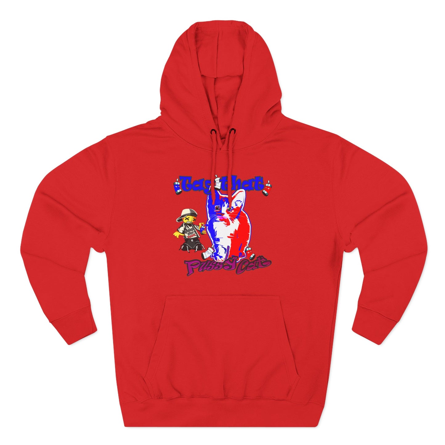 tag that - Three-Panel Fleece Hoodie