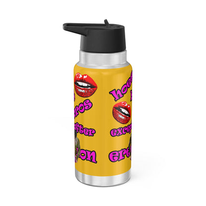 hoes b4 bros - Gator Tumbler, 32oz (yellow)