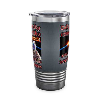 defy conquer reach - Ringneck Tumbler, 20oz (grey-light grey)