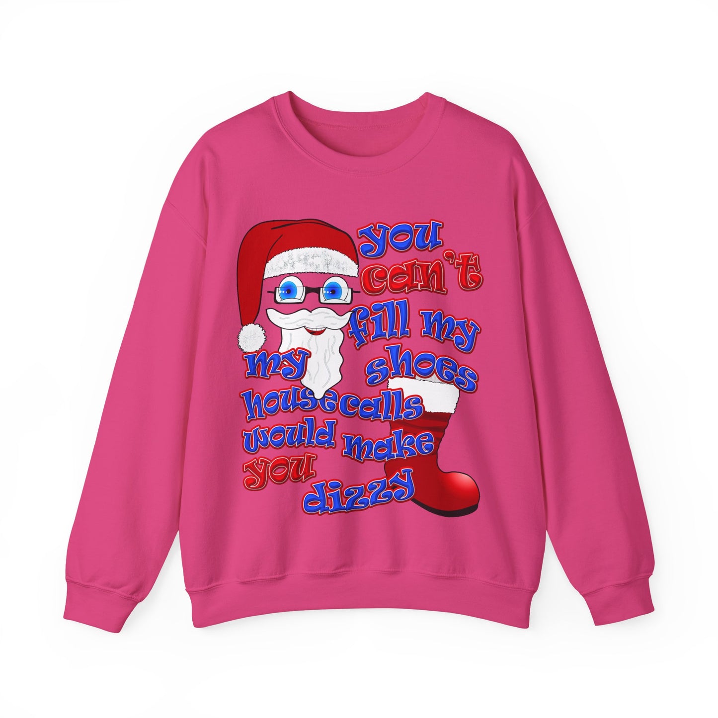 santa's shoes - Unisex Heavy Blend™ Crewneck Sweatshirt