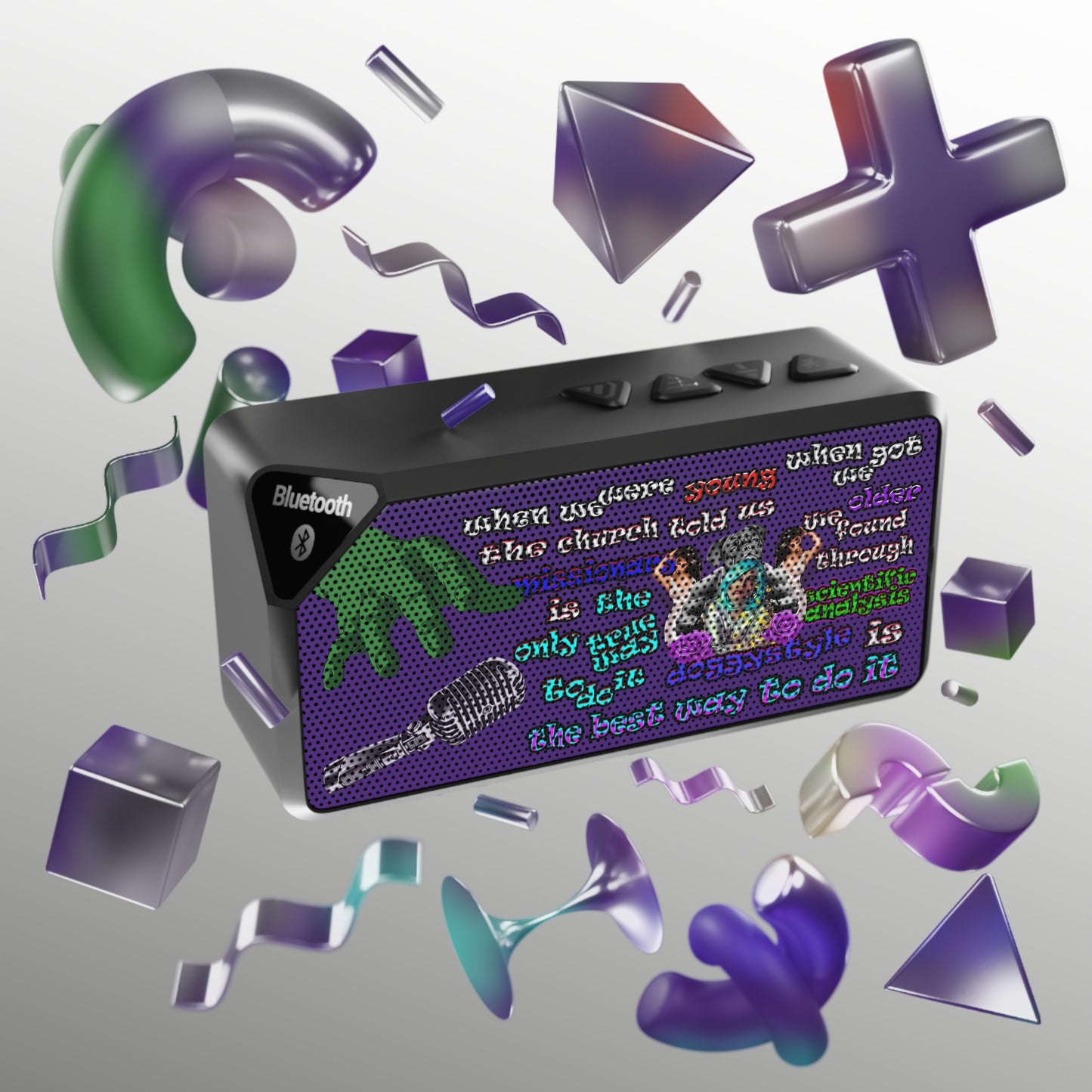 doggystyle - Jabba Bluetooth Speaker (purple)