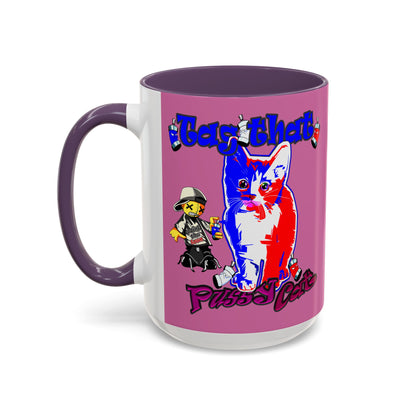 tag that - Accent Mug (light pink)