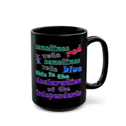 declaration of the independents - Black Mug (black)