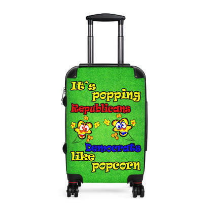 popping like popcorn - Suitcase (green turf)