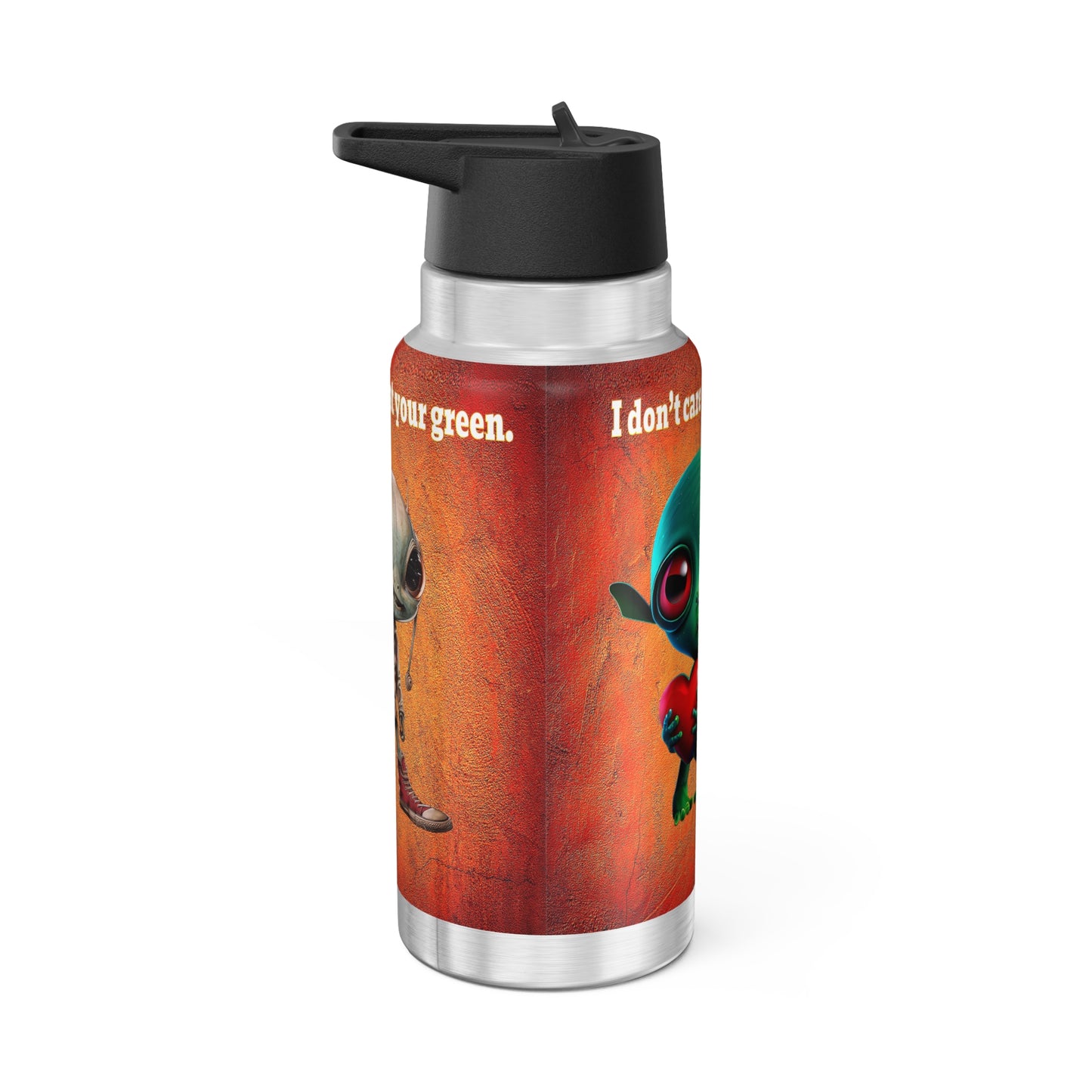 I don't care that your grey - Gator Tumbler, 32oz  (burnt orange)