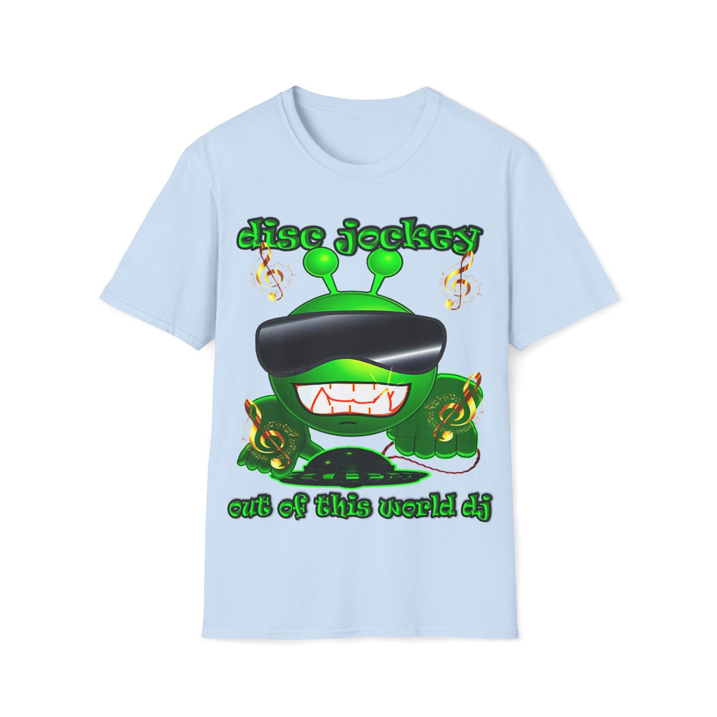 disc jockey - Unisex Softstyle T-Shirt