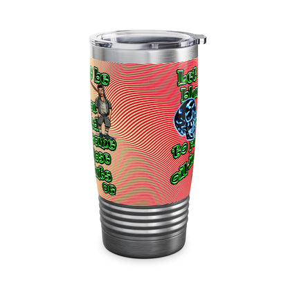 og - Ringneck Tumbler, 20oz (yellow-orange wave)