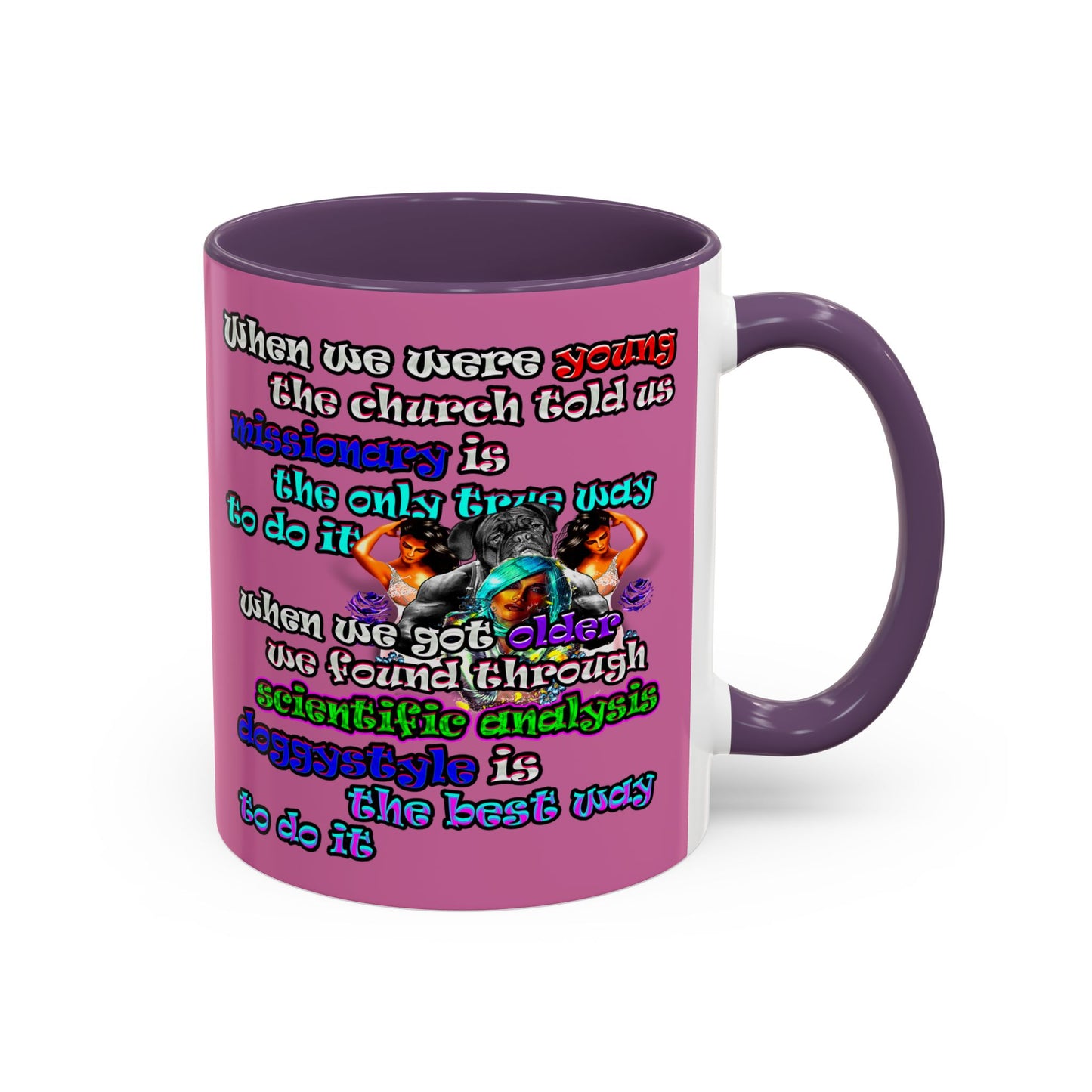doggystyle - Accent Mug (light pink)