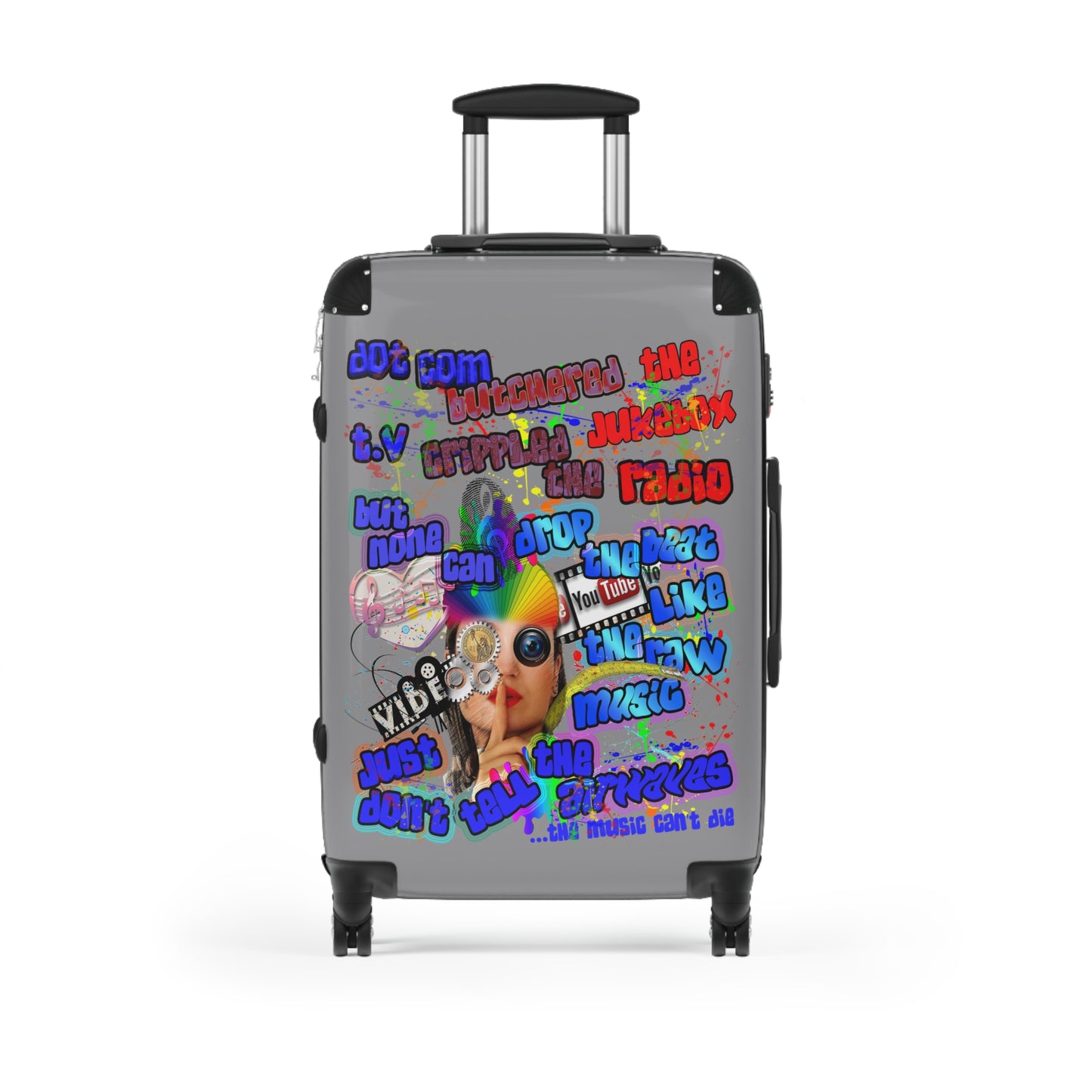 drop the beat - Suitcase (grey)