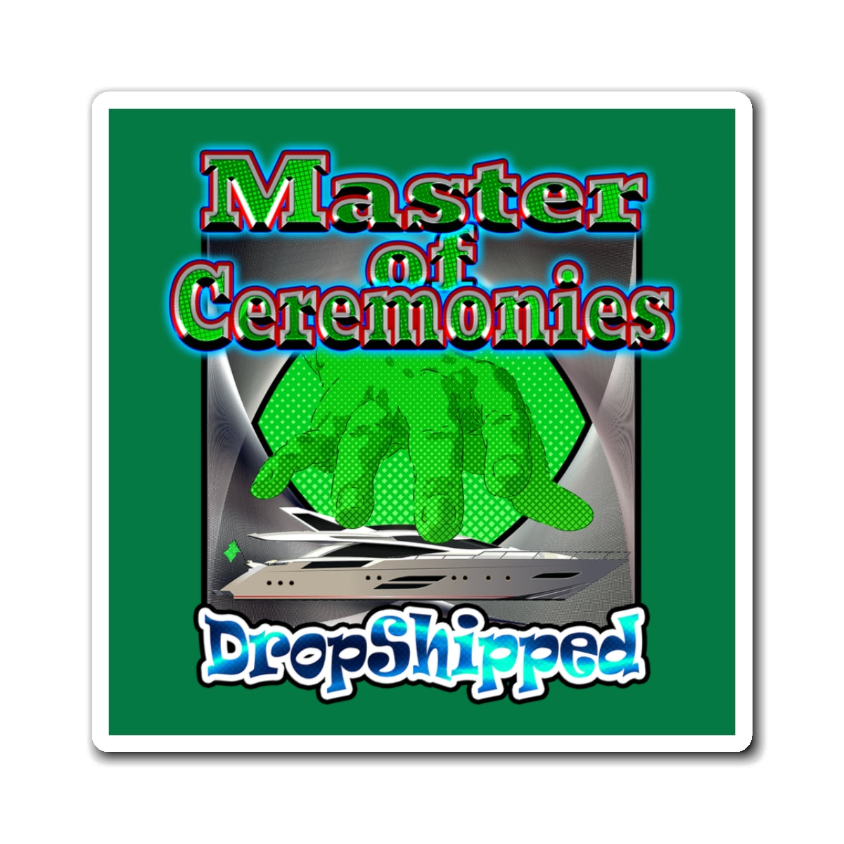 logo - Magnets - (dark green)