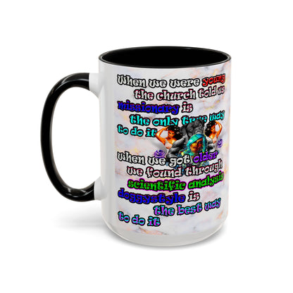 doggystyle - Accent Mug (white marble)