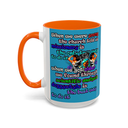 doggystyle - Accent Mug (turquoise)