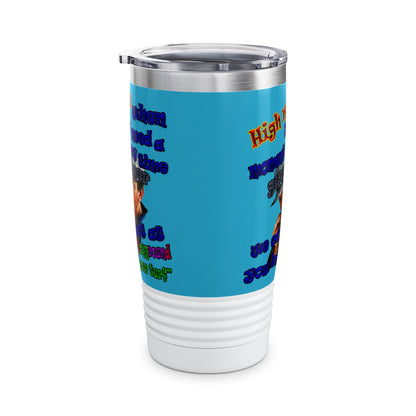 high noon - Ringneck Tumbler, 20oz (turquoise)
