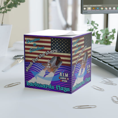 shoot for the stars - note cube (purple wave)