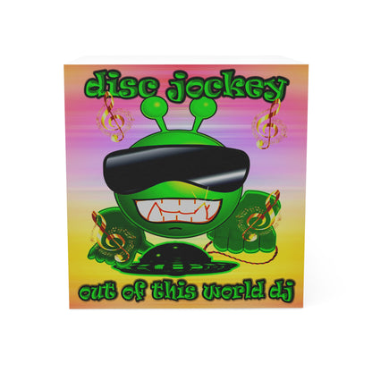 disc jockey - note cube (color blur)