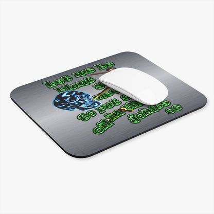 og - Mouse Pad (Rectangle) (brushed nickel)