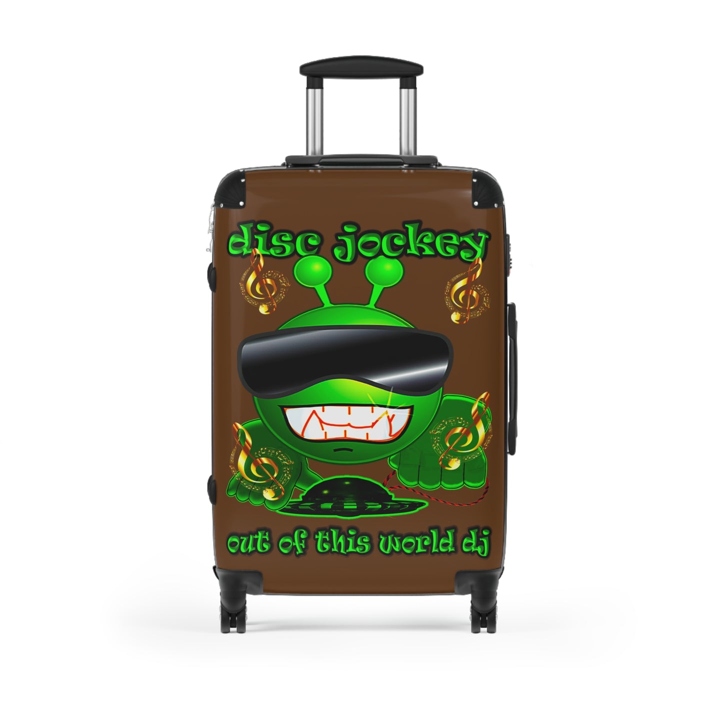 disc jockey - Suitcase (brown)