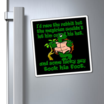 turtle race - Magnets - (black)