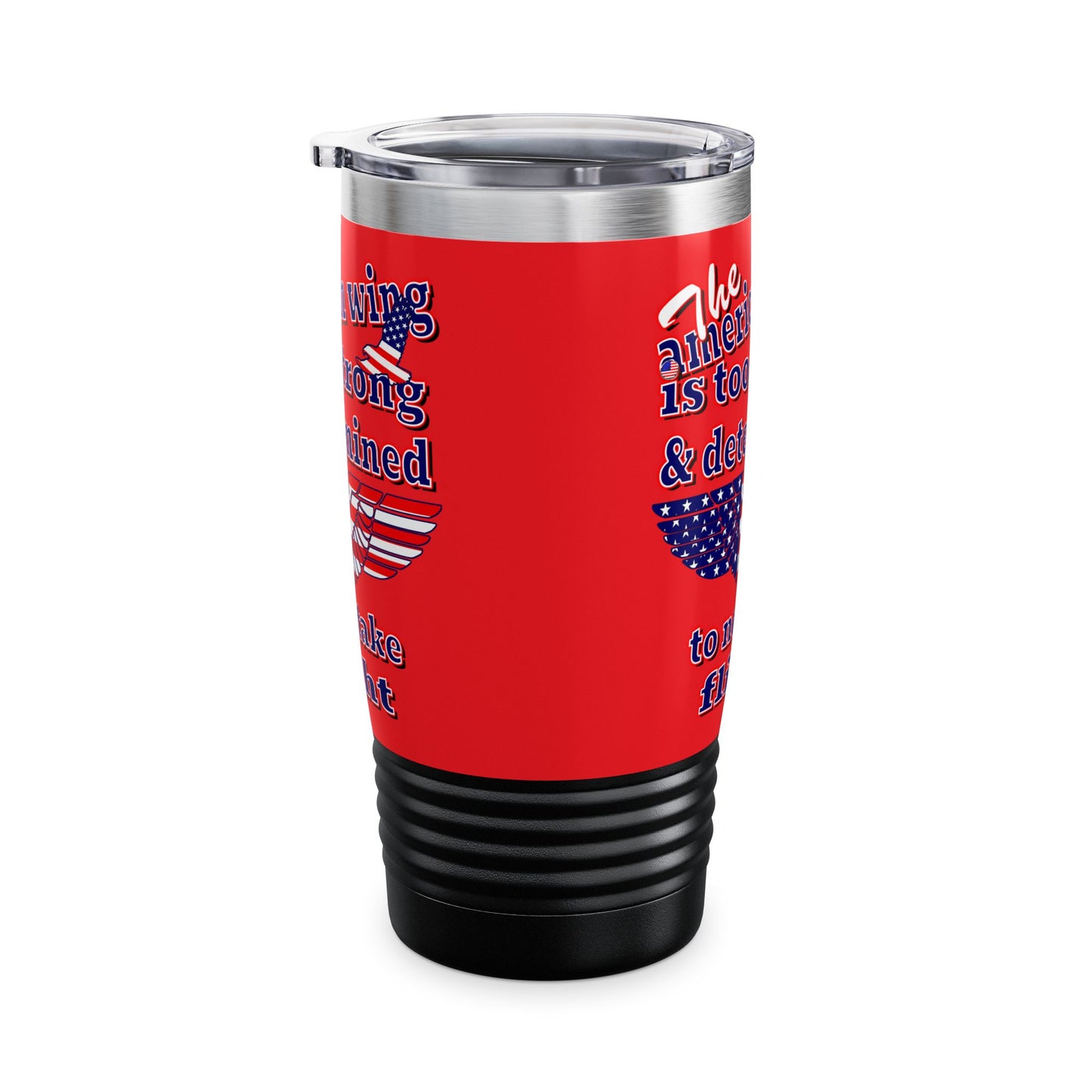 american wing - Ringneck Tumbler, 20oz (red)