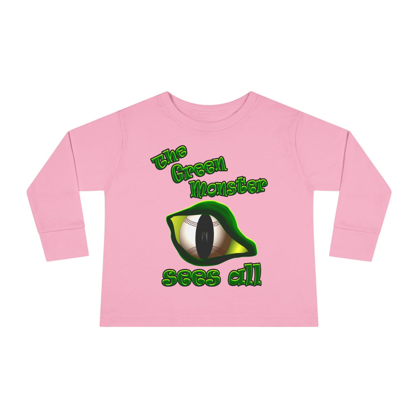 green monster - Toddler Long Sleeve Tee