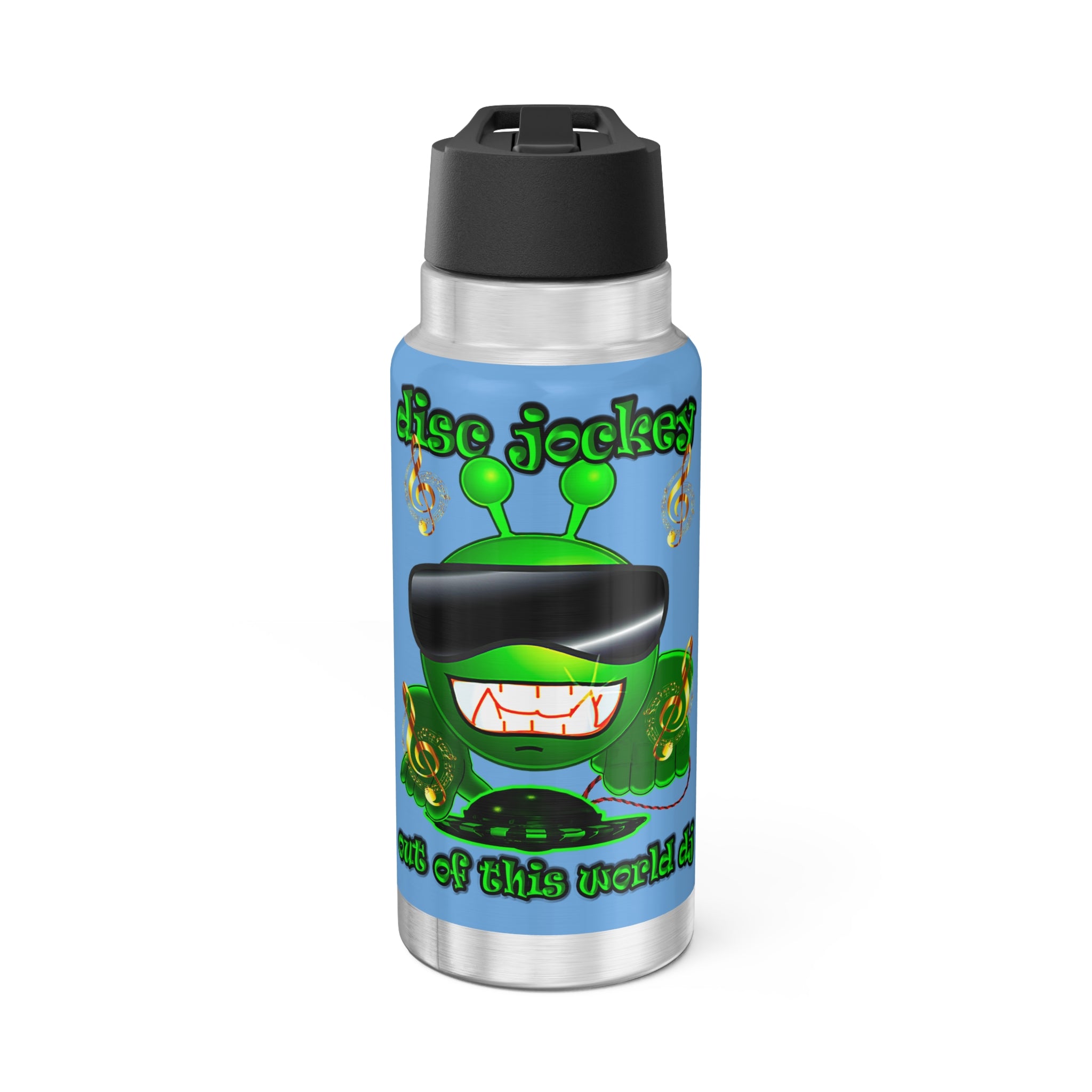 disc jockey - Gator Tumbler, 32oz (light blue)