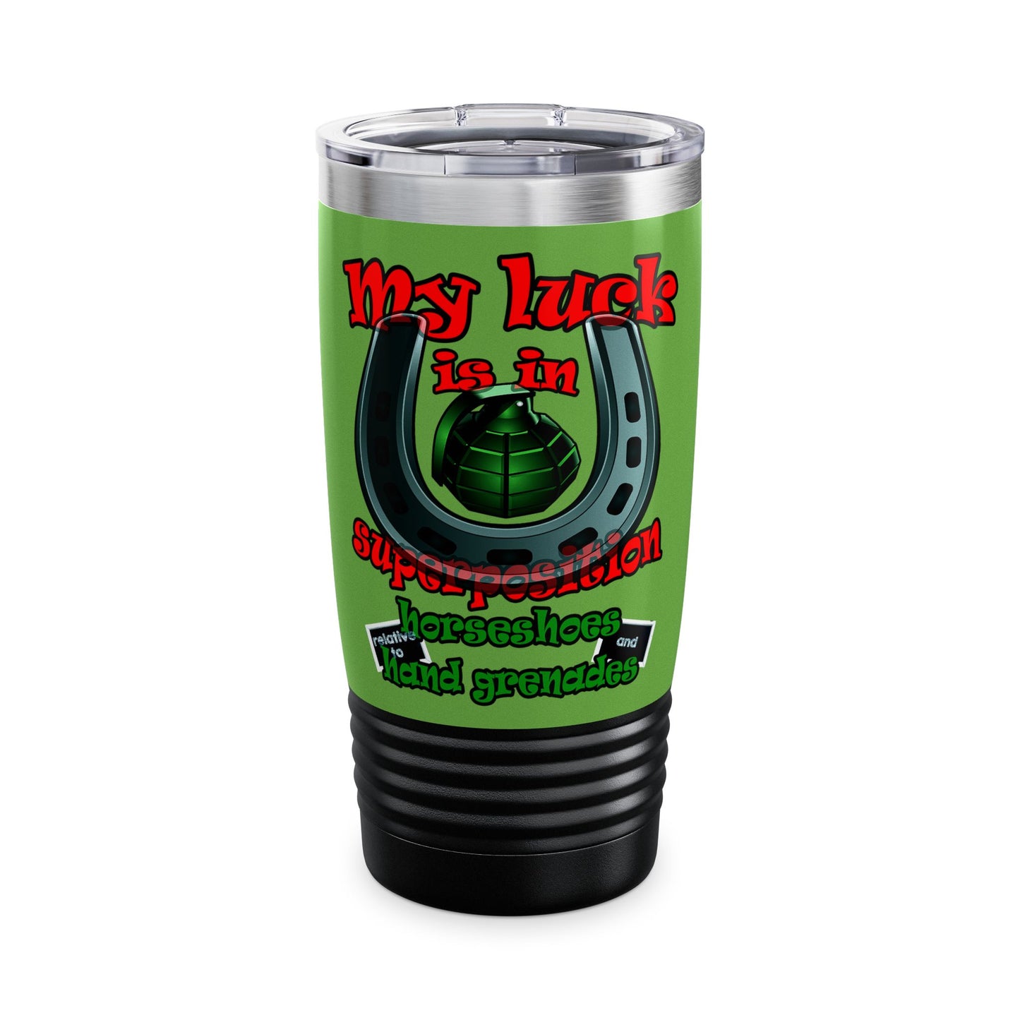 my luck - Ringneck Tumbler, 20oz (green)