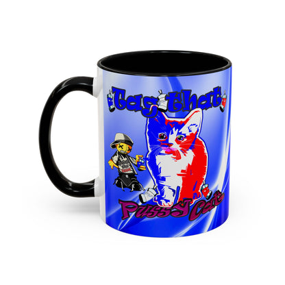 tag that - Accent Mug (blue-white wave)