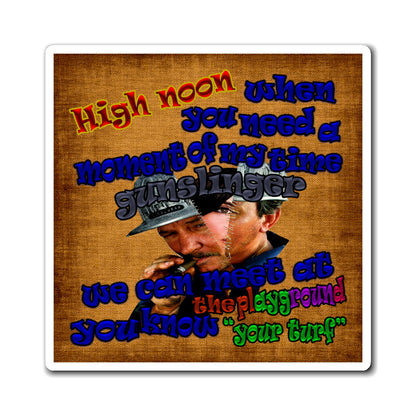 high noon - Magnets - (brown papyrus)