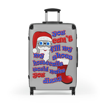 santa's shoes - Suitcase (light grey)