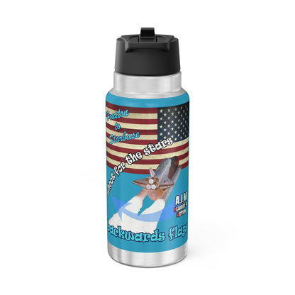 shoot for the stars - Gator Tumbler, 32oz (turquoise)