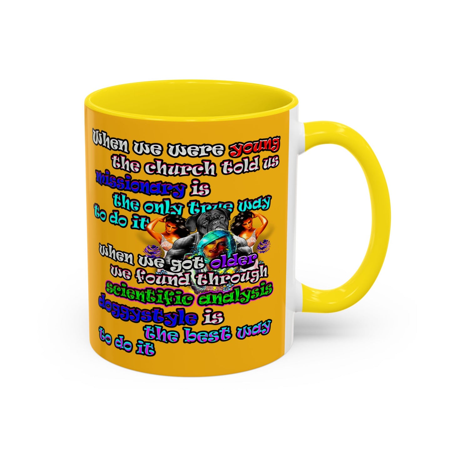 doggystyle - Accent Mug (yellow)