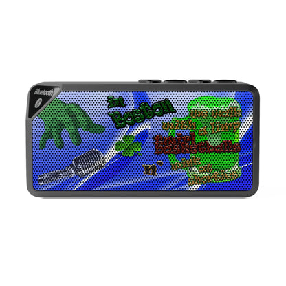 celtics logo - Jabba Bluetooth Speaker (blue-white wave)