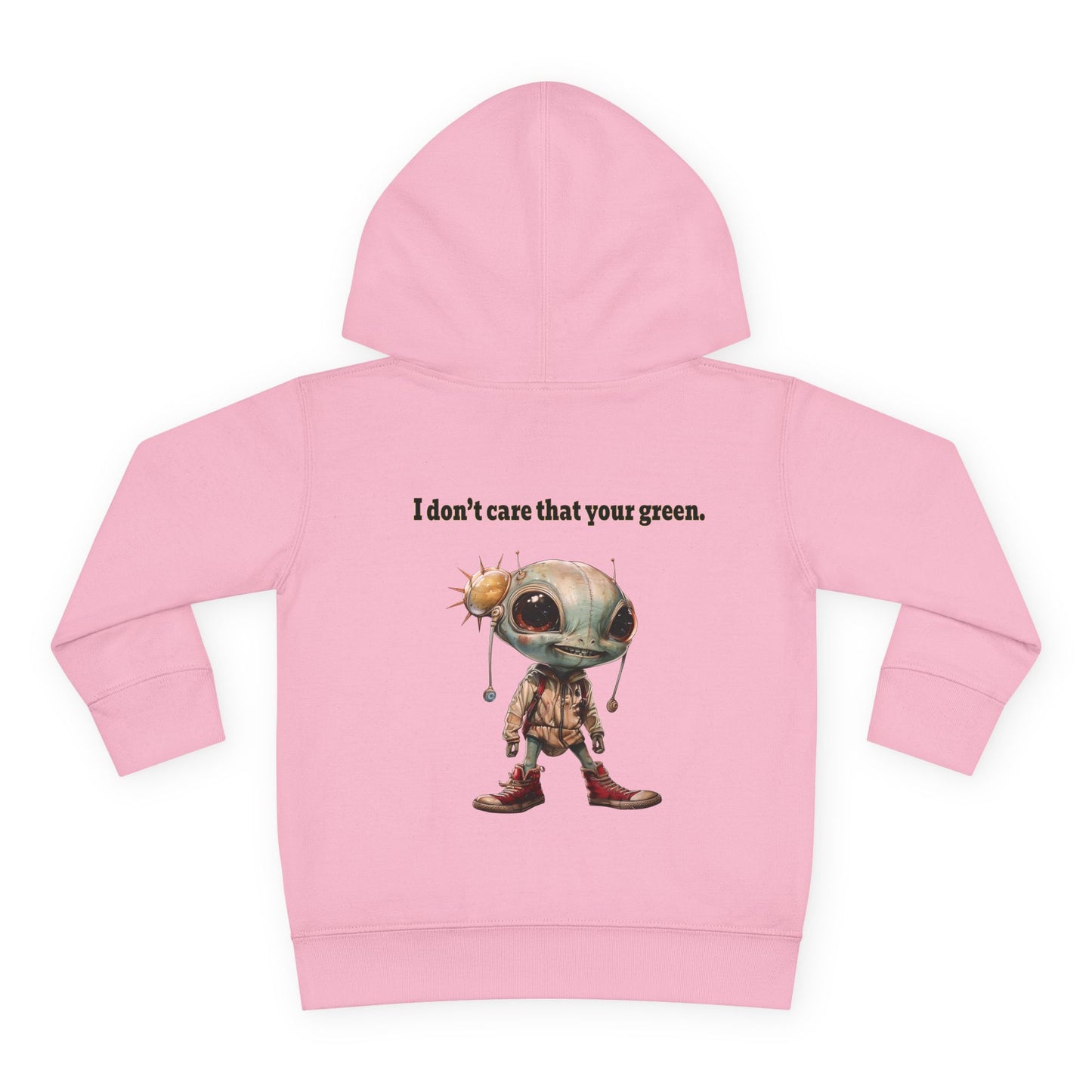 I don't care that your grey - Toddler Pullover Fleece Hoodie