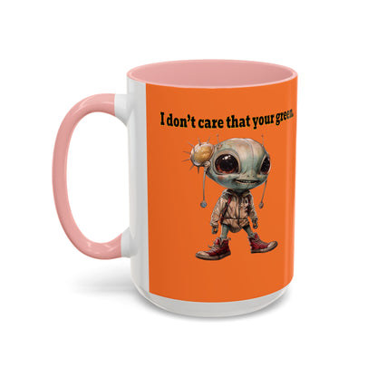 I don't care that your grey - Accent Mug (crusta)