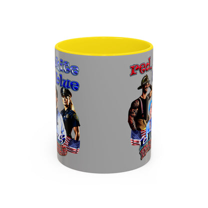 rw&b lives matter - Accent Mug (light grey)