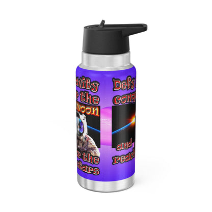 defy conquer reach - Gator Tumbler, 32oz  (purple-pink wave)