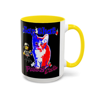 tag that - Accent Mug (black)