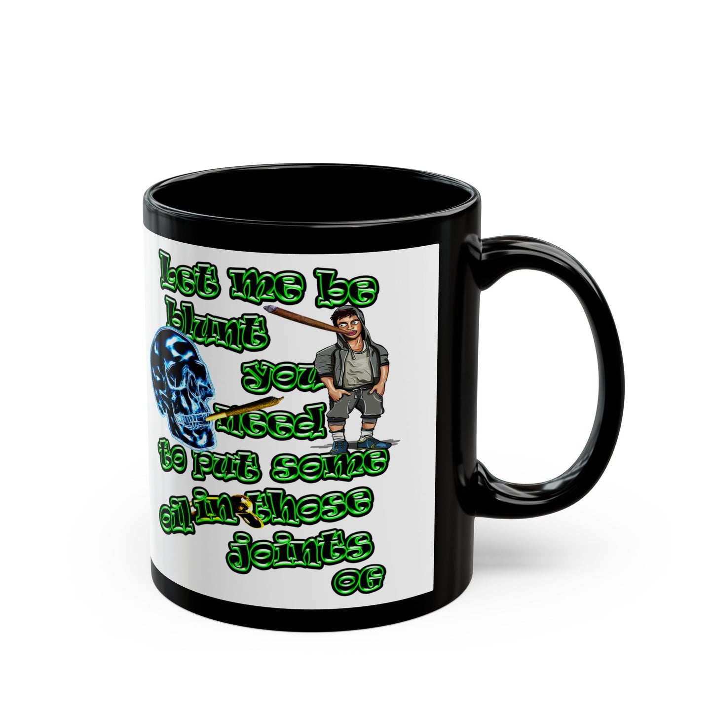 og - Black Mug (white)