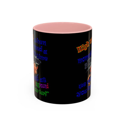 high noon - Accent Mug (black)