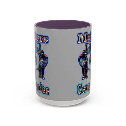 em cee squared - Accent Mug (light grey)