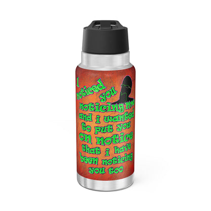noticed you noticing - Gator Tumbler, 32oz  (burnt orange)