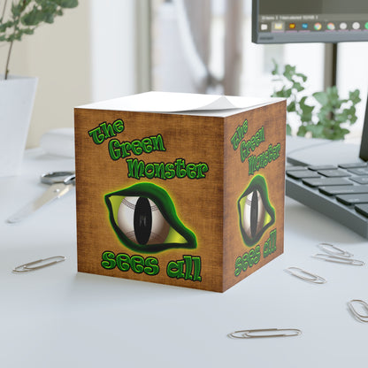 green monster - note cube (brown papyrus)