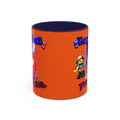 tag that - Accent Mug (orange)