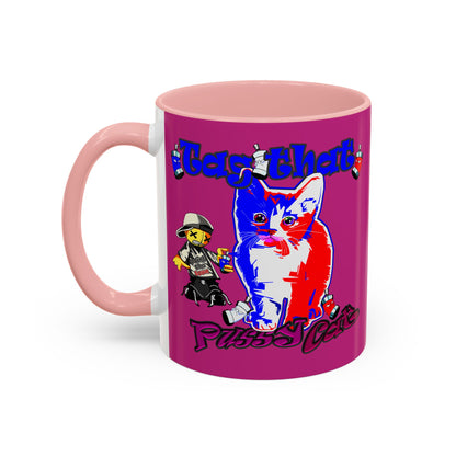 tag that - Accent Mug (pink)