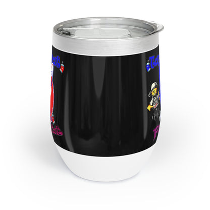 tag that - Chill Wine Tumbler (black)