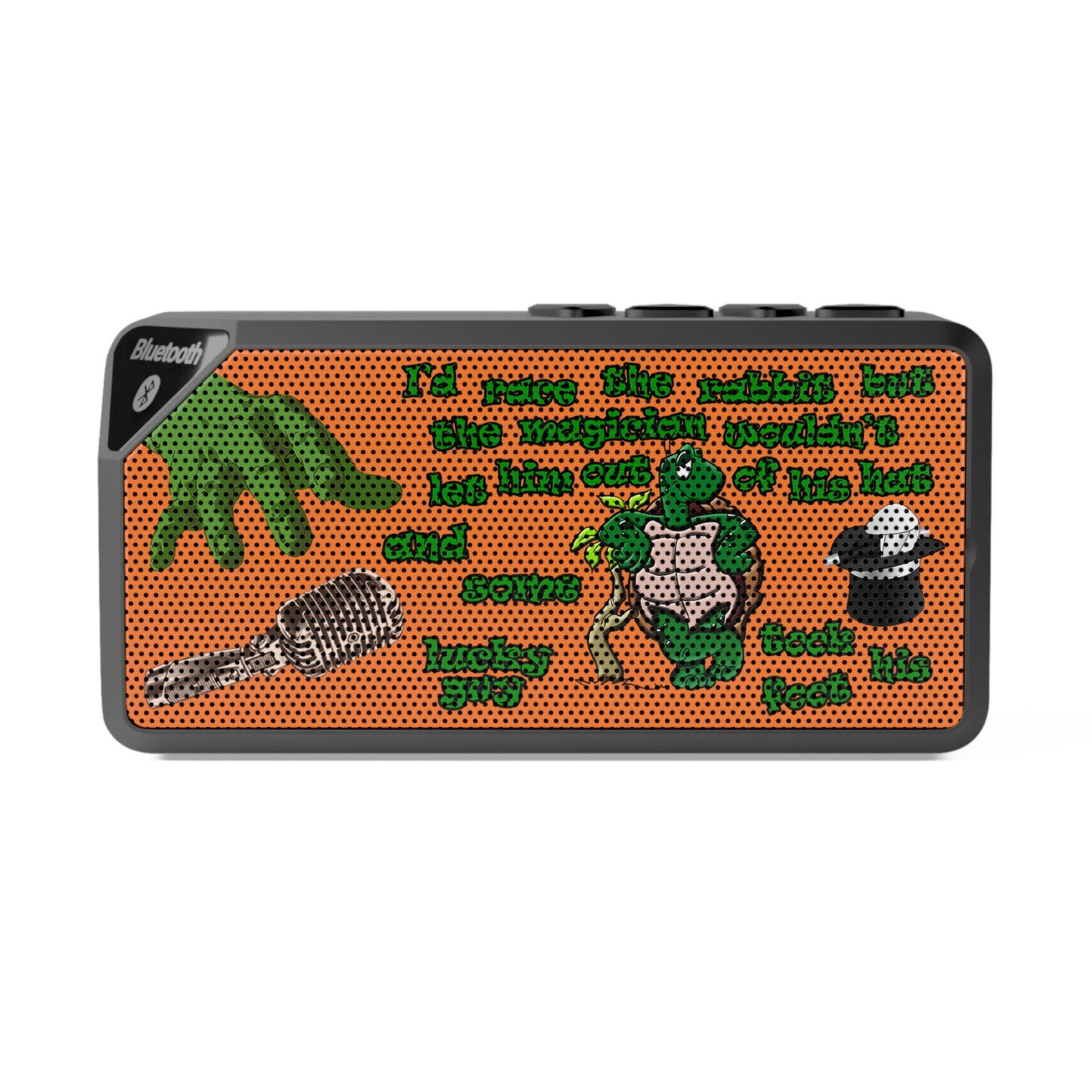 turtle race - Jabba Bluetooth Speaker (crusta)