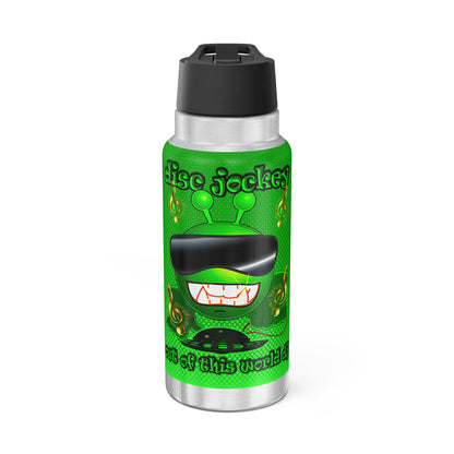 disc jockey - Gator Tumbler, 32oz (logo green)