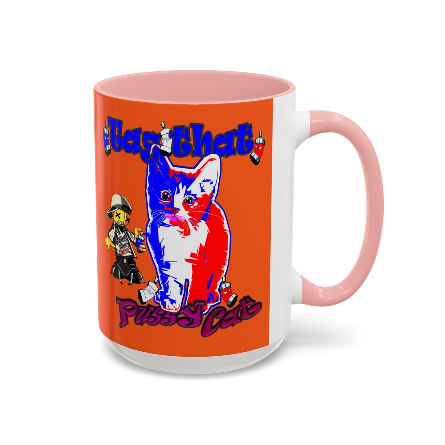 tag that - Accent Mug (orange)